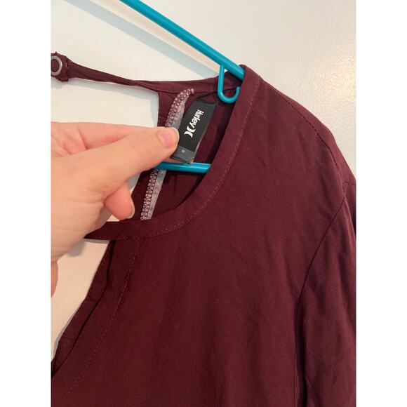 Hurley Juniors’ Cabo Cutout Drop-Waist Dress – Size Medium - Picture 3 of 5